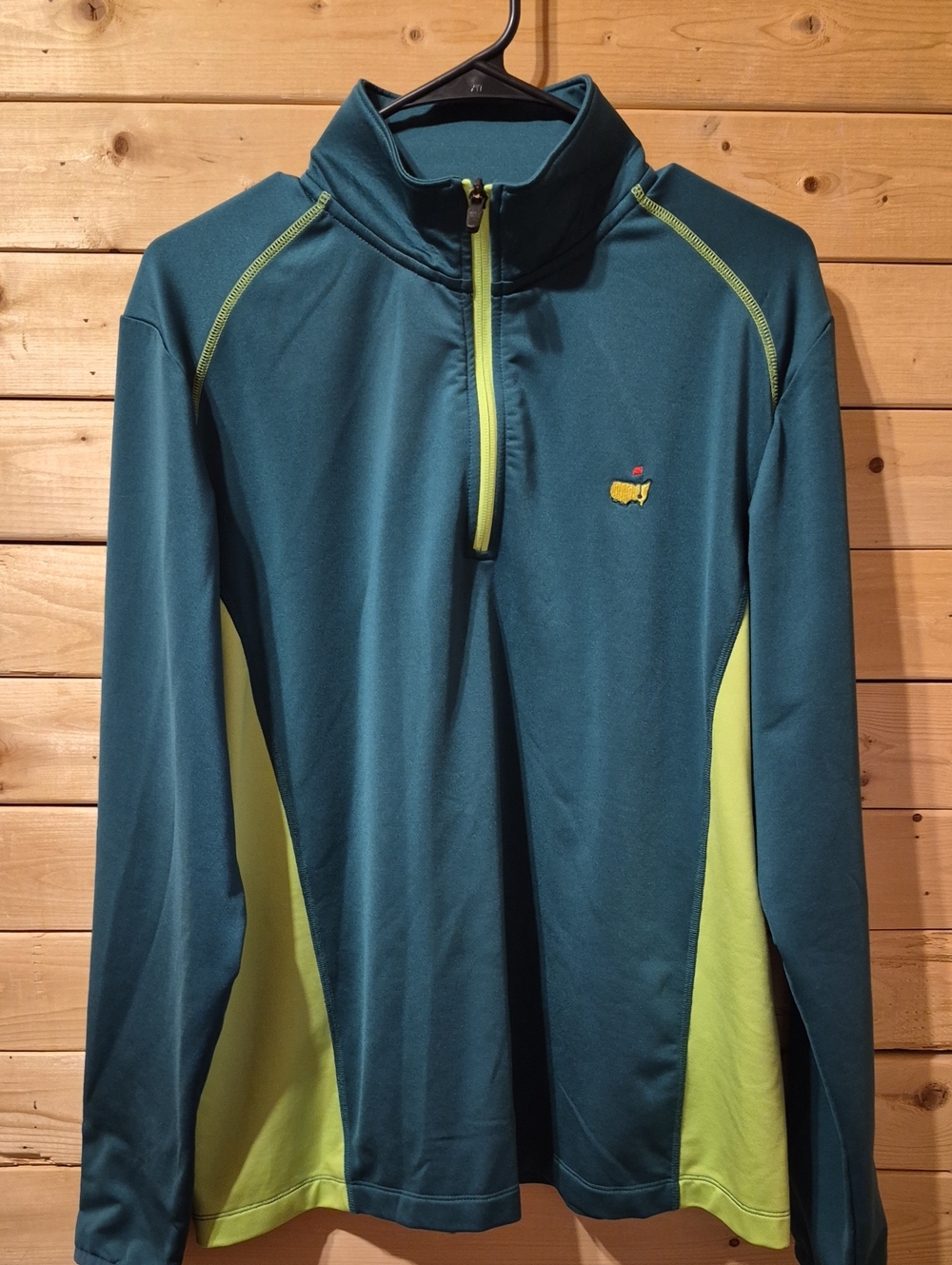 Mens Master Tech Pull On Shirt  1/4 Zip Size Medium